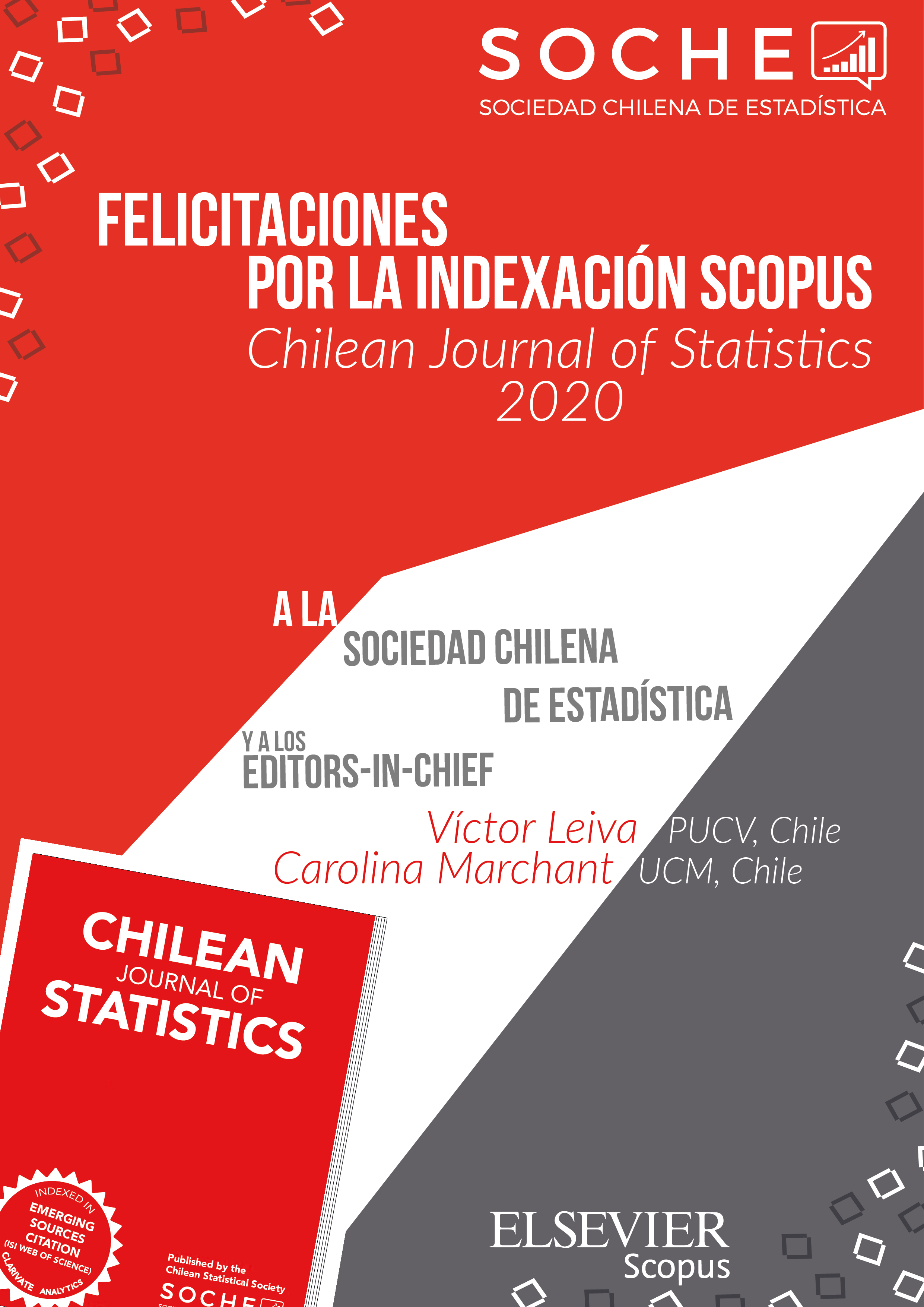 Revista Científica “Chilean Journal Of Statistics” Ha Sido Indexada En Scopus Luego De 36 Años De Existencia