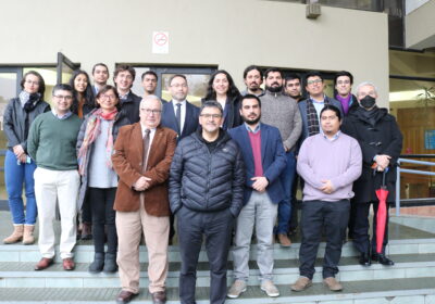 Ministro de Ciencia, Flavio Salazar visitó la Facultad