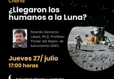 ¿Llegaron los humanos a la Luna? Descubre la respuesta en la nueva charla de Astronomía UdeC en el Museo de Historia Natural