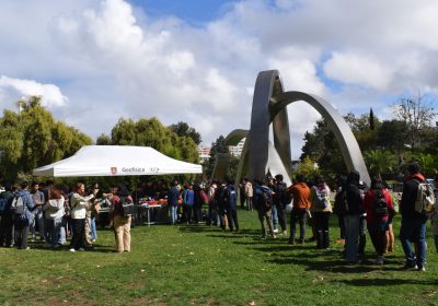 Estudiantes de Geofísica de la Universidad de Concepción Inician el año con entretenida completada