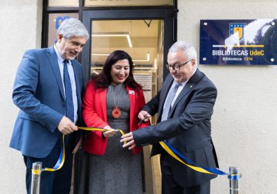 Inauguración del Nuevo Espacio de la Biblioteca en la Facultad de Ciencias Físicas y Matemáticas de la Universidad de Concepción