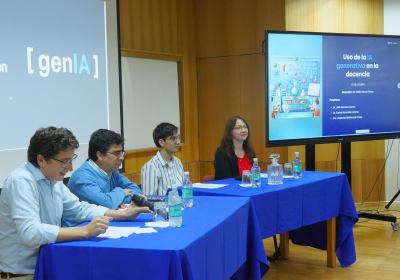 Conversatorio interdisciplinario abordó oportunidades y desafíos de la IA generativa