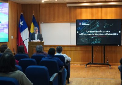 Magíster en Matemática UdeC conmemoró 50 años de trayectoria académica