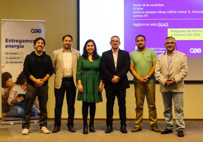 CGE y la Universidad de Concepción fortalecen su alianza institucional e integran a Ingeniería Estadística al programa de captación de talentos