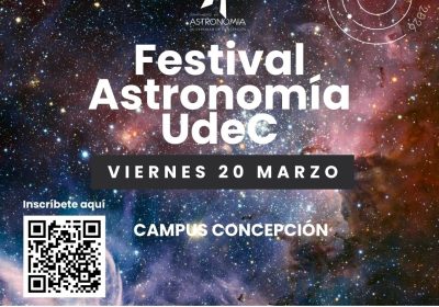 Departamento de Astronomía UdeC invita a la comunidad a una jornada cargada de actividades