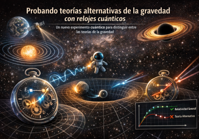Experimento cuántico pone a prueba teorías alternativas de la gravedad 